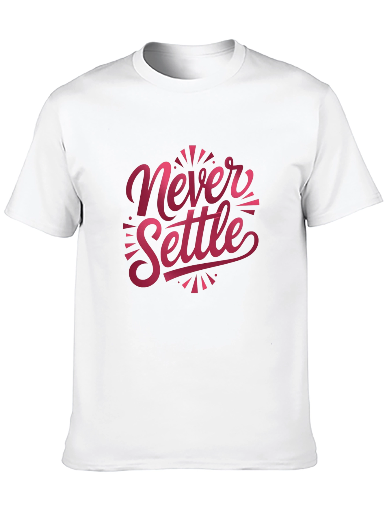 Never Settle Graphic T-Shirt