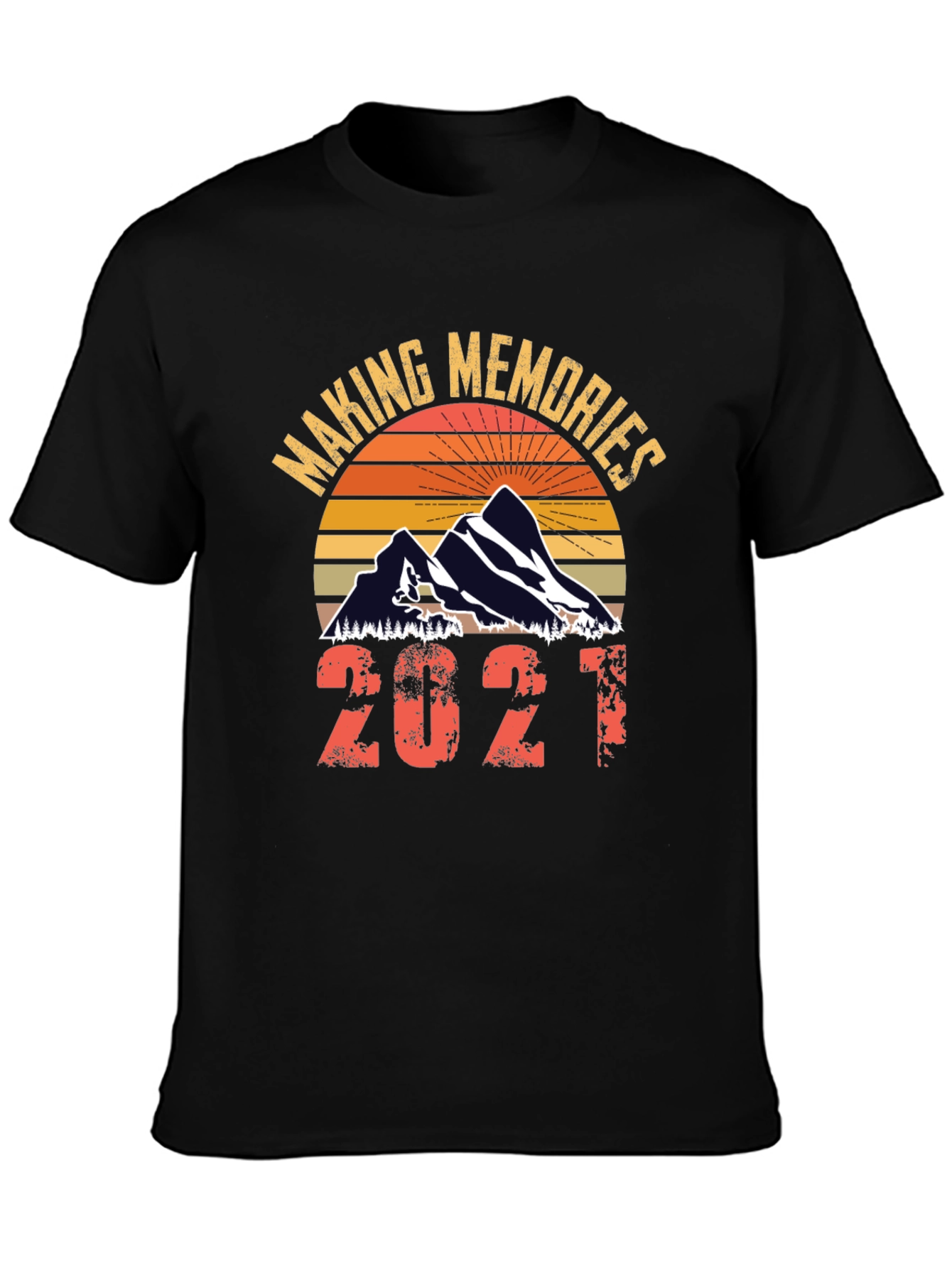 Making Memories 2021 Graphic Tee - Black