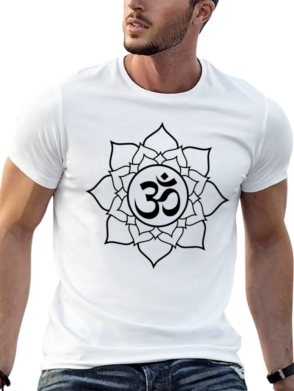 Om Mandala Graphic T-Shirt