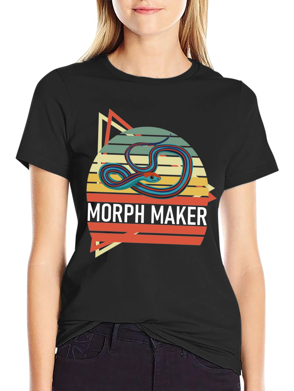 Morph Maker T-Shirt - Retro Snake Design