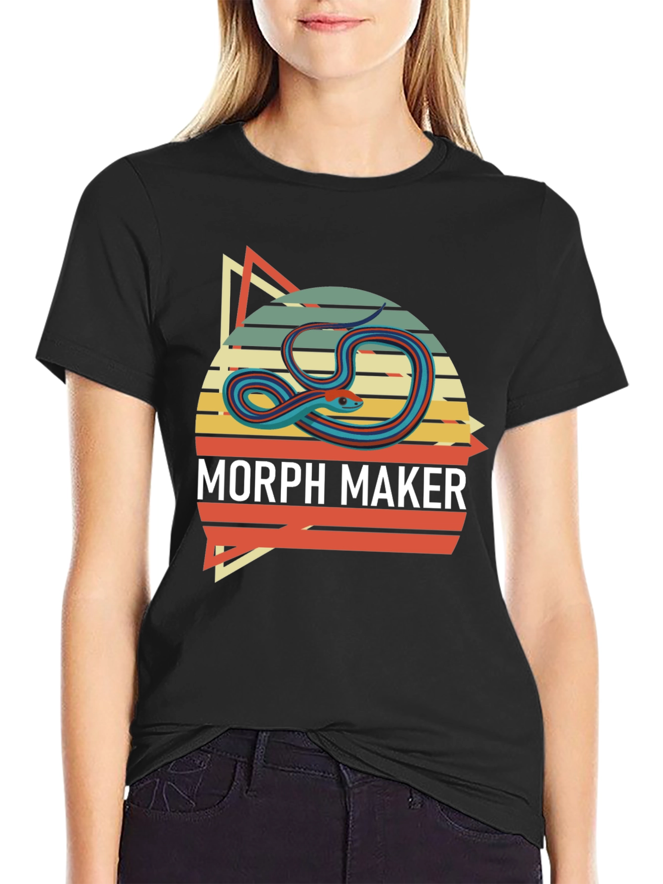 Morph Maker T-Shirt - Retro Snake Design