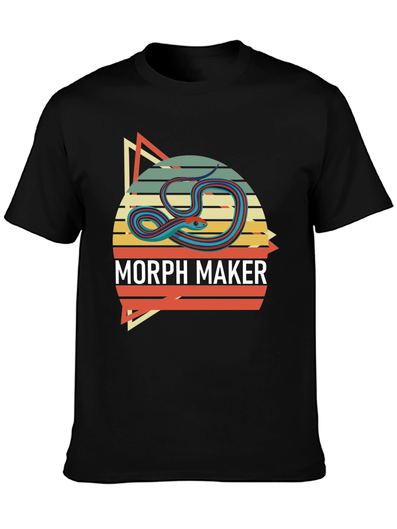 Morph Maker T-Shirt - Retro Snake Design