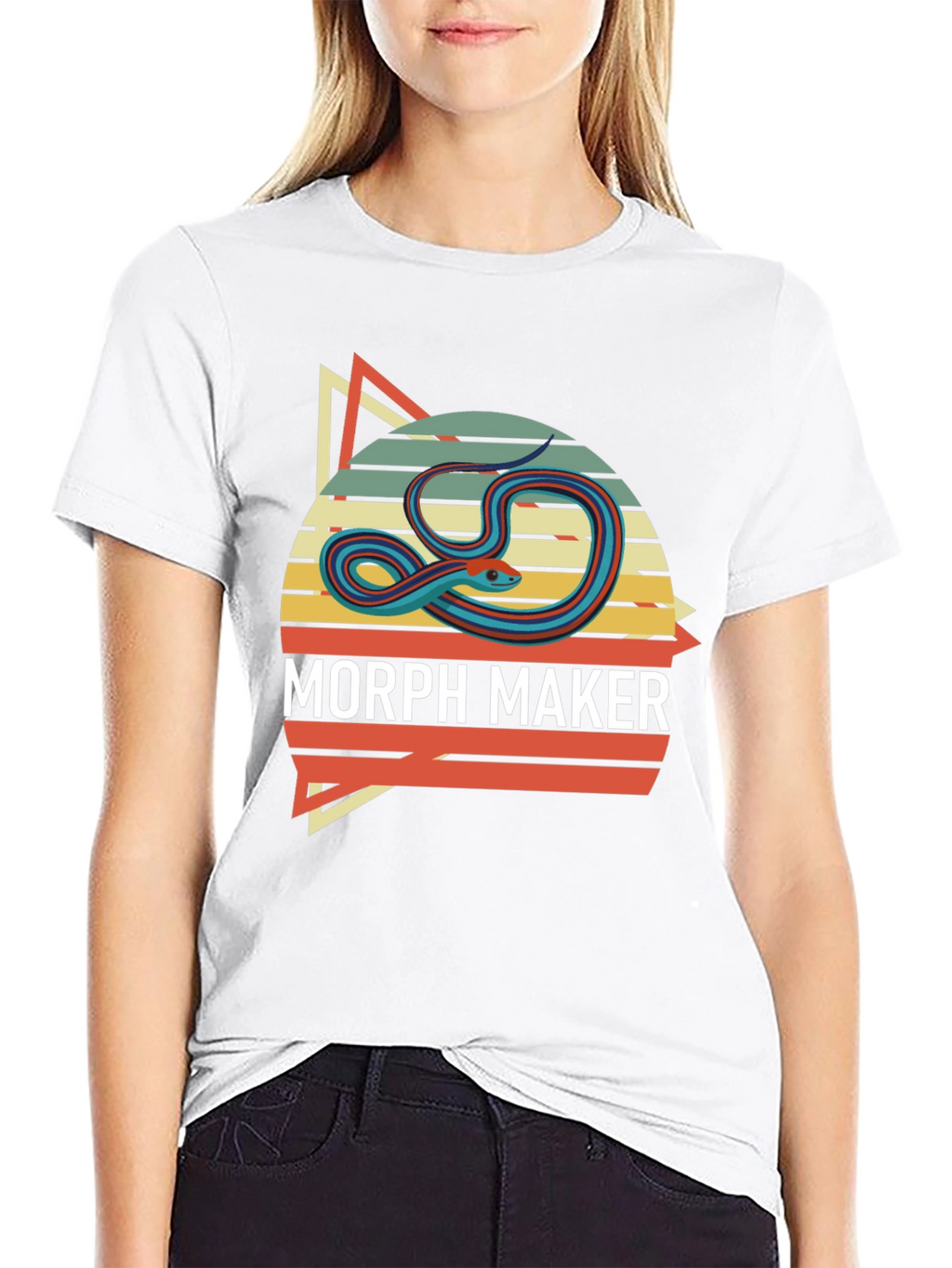 Morph Maker T-Shirt - Retro Snake Design