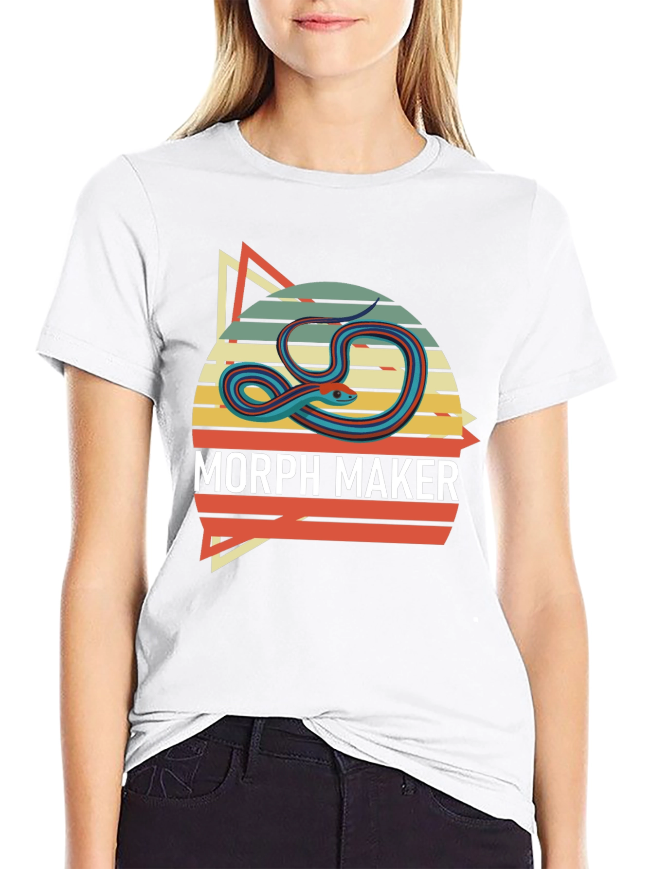 Morph Maker T-Shirt - Retro Snake Design