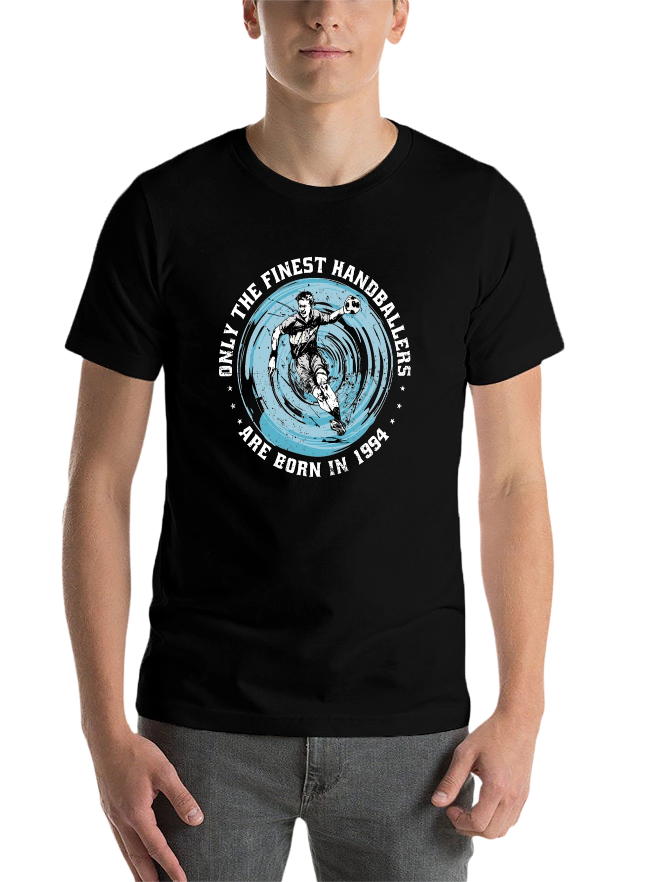 Finest Handballers Born In 1994 Black T-Shirt