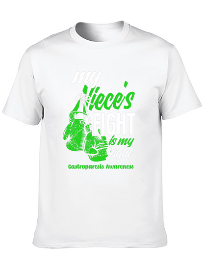 My Nieces Fight Gastroparesis Awareness Boxing T-Shirt