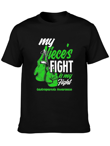 My Nieces Fight Gastroparesis Awareness Boxing T-Shirt