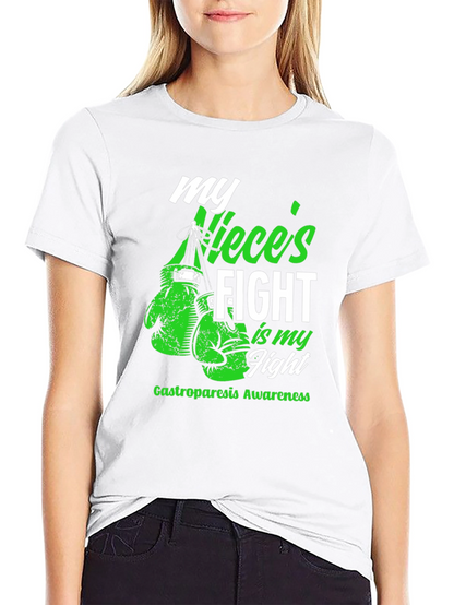 My Nieces Fight Gastroparesis Awareness Boxing T-Shirt