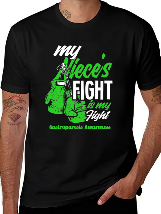 My Nieces Fight Gastroparesis Awareness Boxing T-Shirt