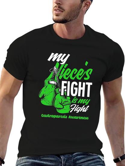 My Nieces Fight Gastroparesis Awareness Boxing T-Shirt