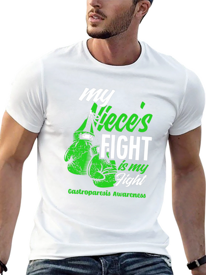My Nieces Fight Gastroparesis Awareness Boxing T-Shirt