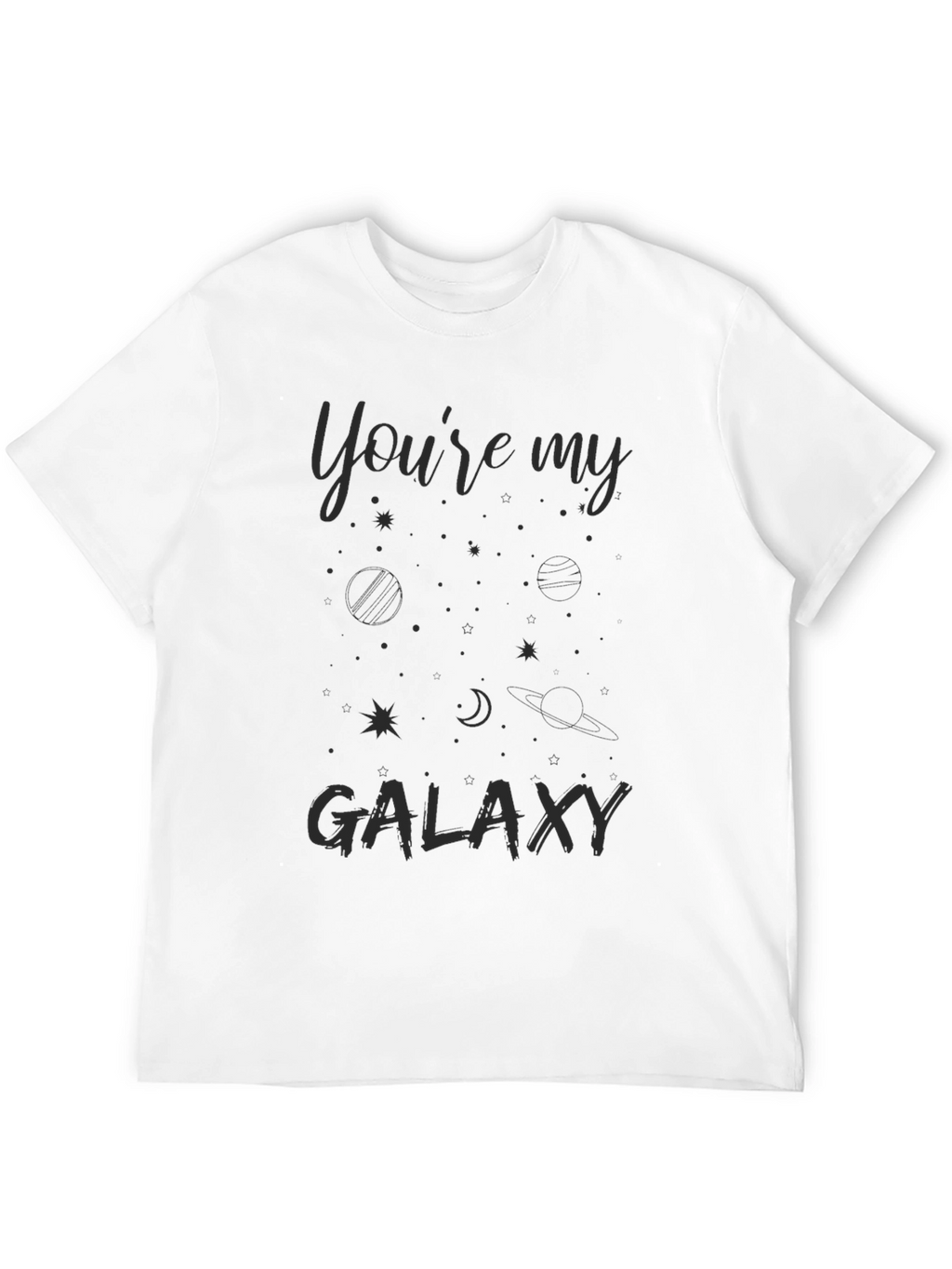 Youre My Galaxy Graphic Print Tee