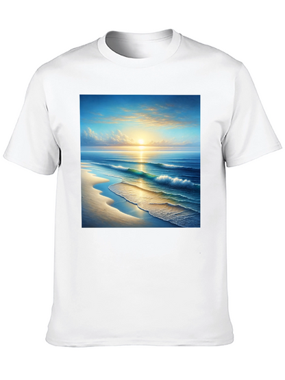 Sunset Beach Graphic T-Shirt
