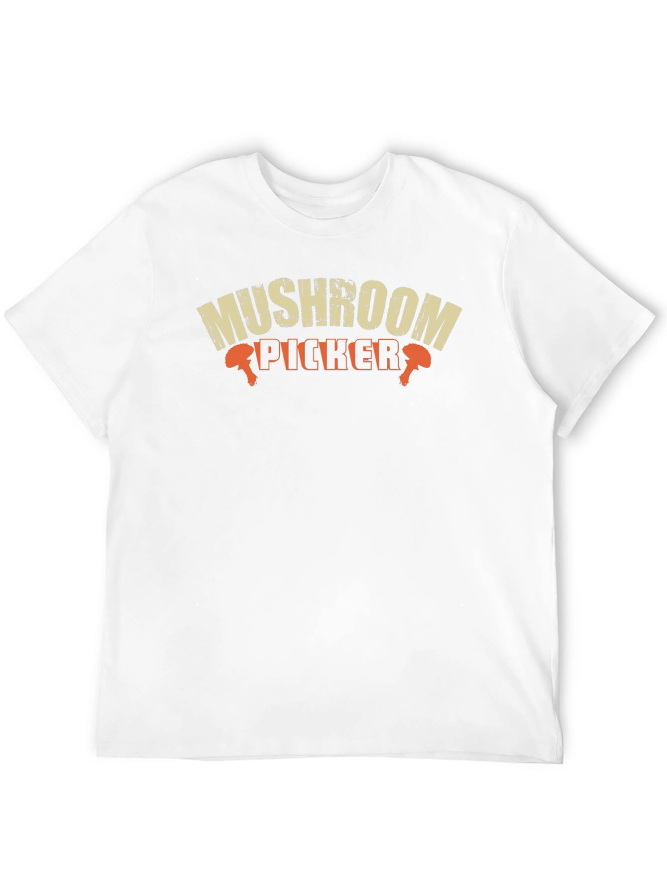 Mushroom Picker Graphic T-Shirt - Black