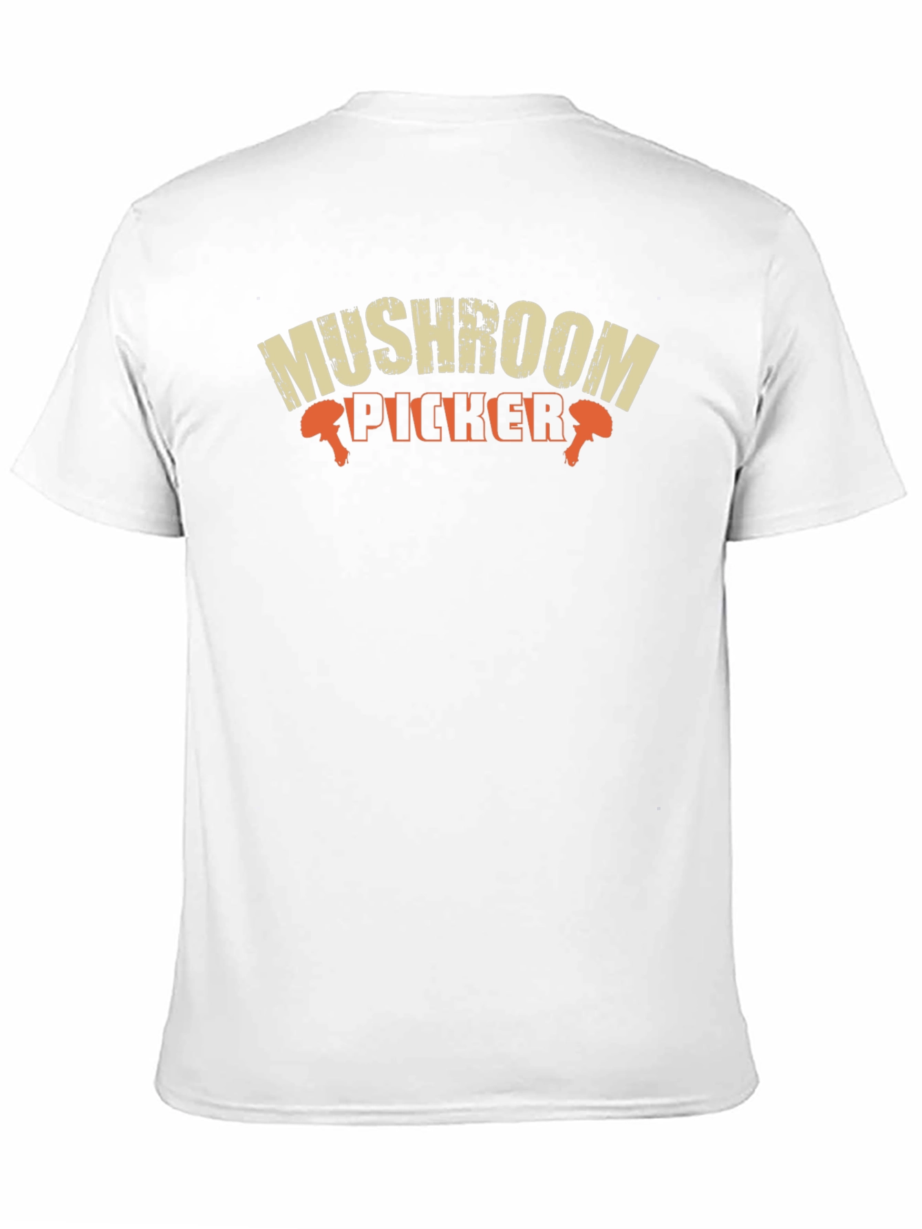 Mushroom Picker Graphic T-Shirt - Black