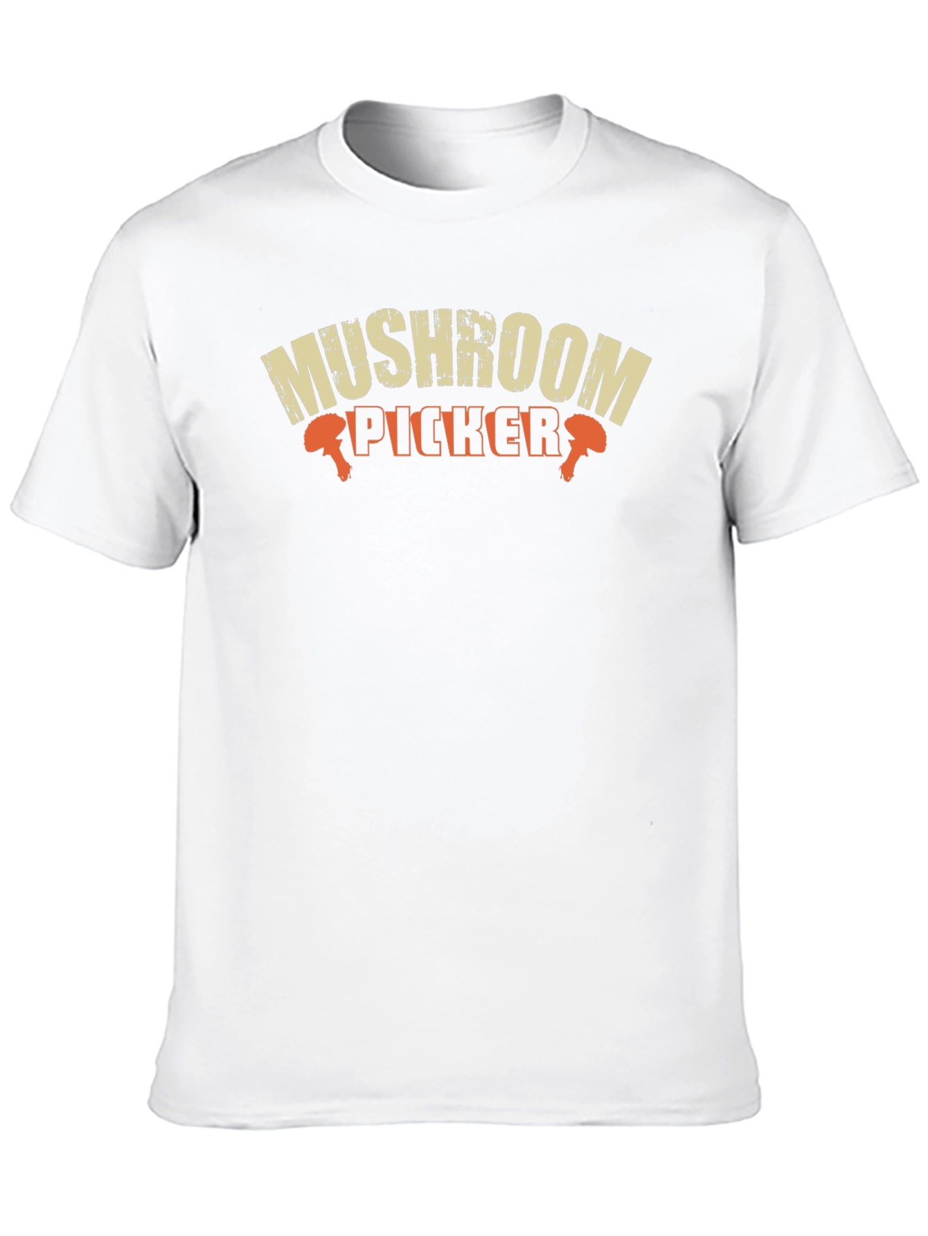 Mushroom Picker Graphic T-Shirt - Black