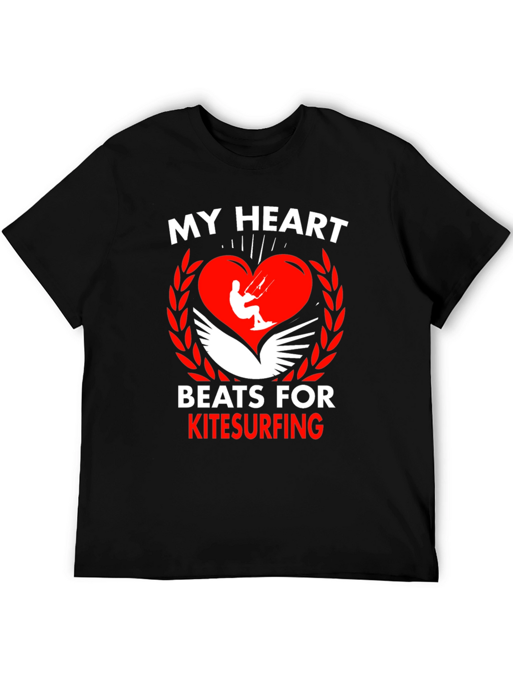 Kitesurfing Heartbeat Tee