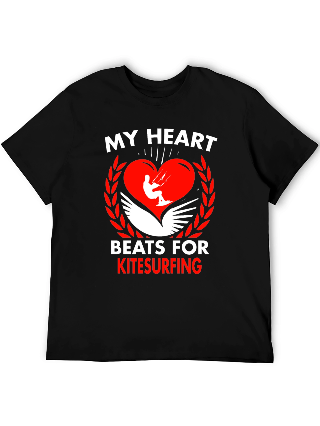 Kitesurfing Heartbeat Tee