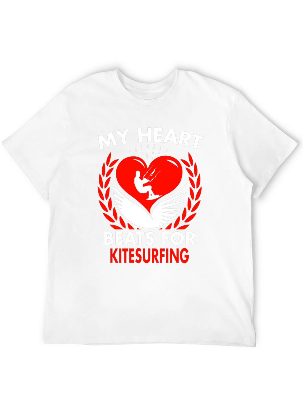 Kitesurfing Heartbeat Tee