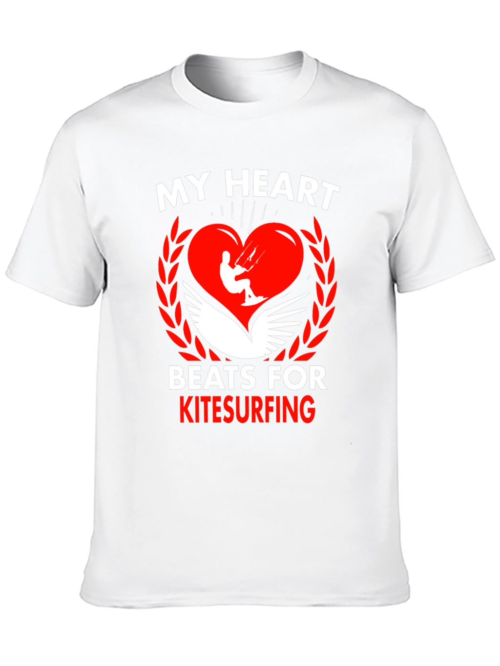 Kitesurfing Heartbeat Tee