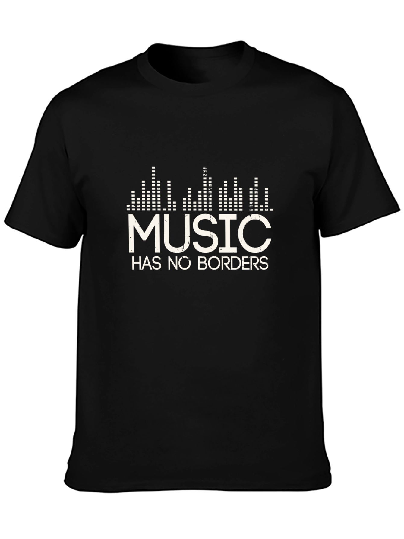 Music Has No Borders Graphic Tee