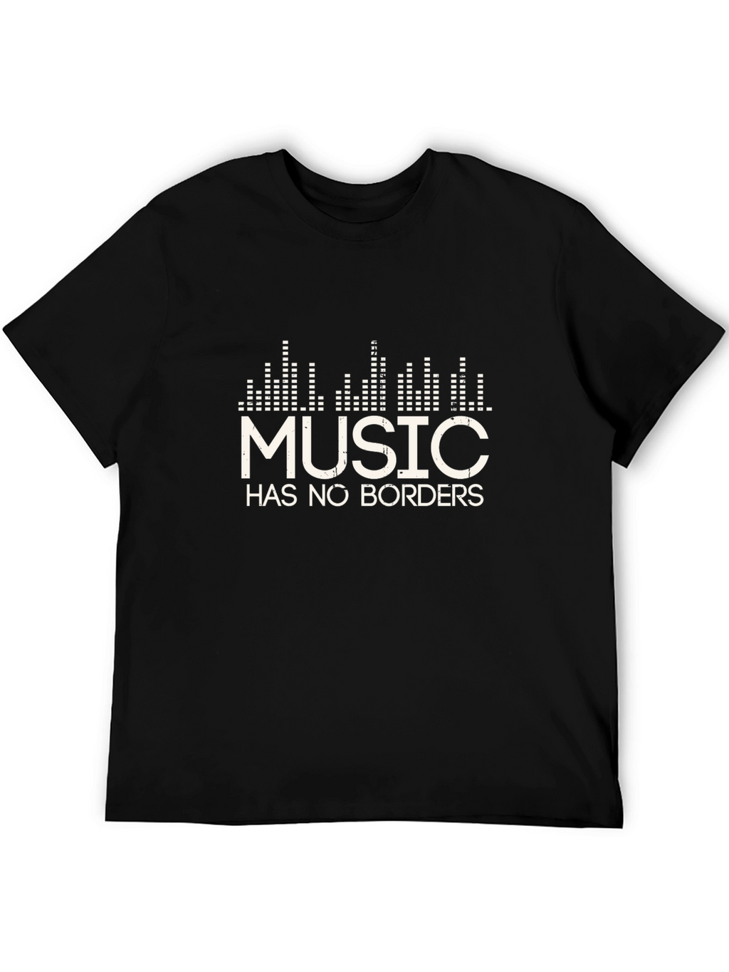 Music Has No Borders Graphic Tee