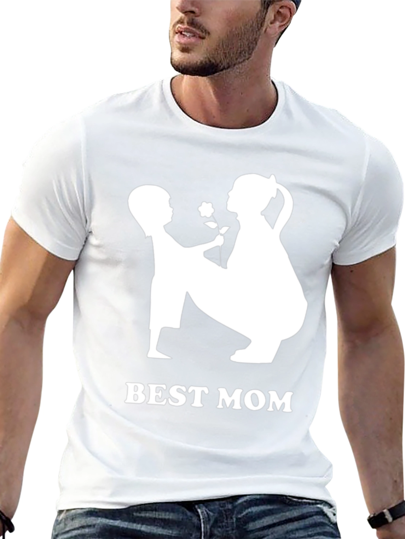 Best Mom Graphic T-Shirt - Black Unisex Tee