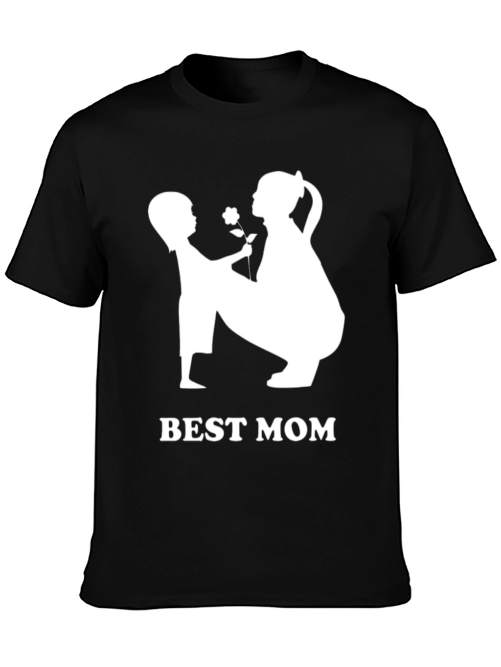 Best Mom Graphic T-Shirt - Black Unisex Tee