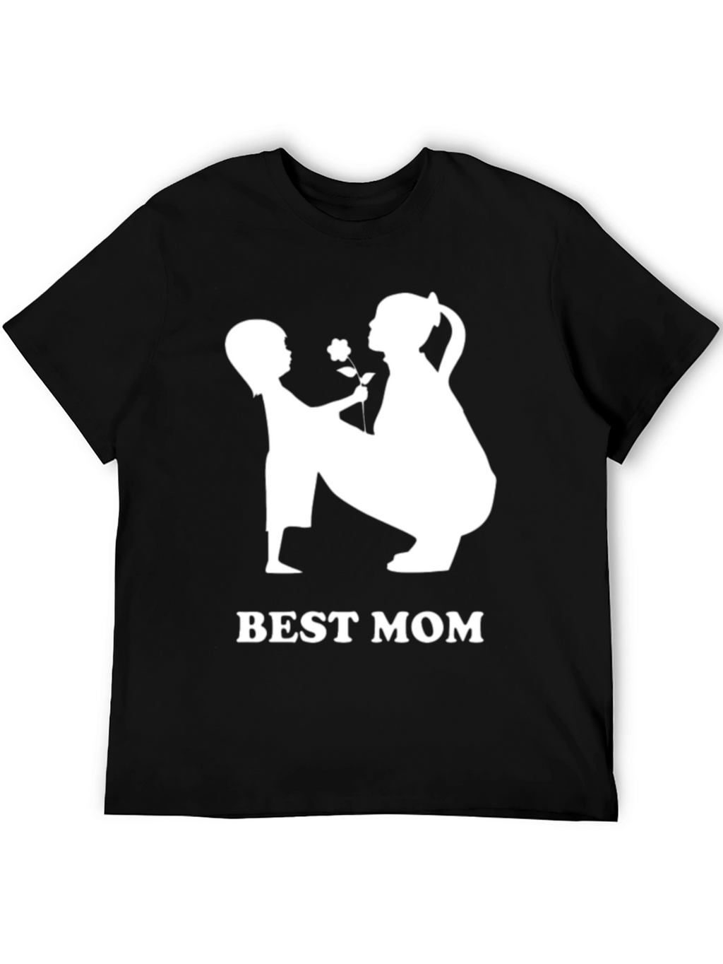 Best Mom Graphic T-Shirt - Black Unisex Tee