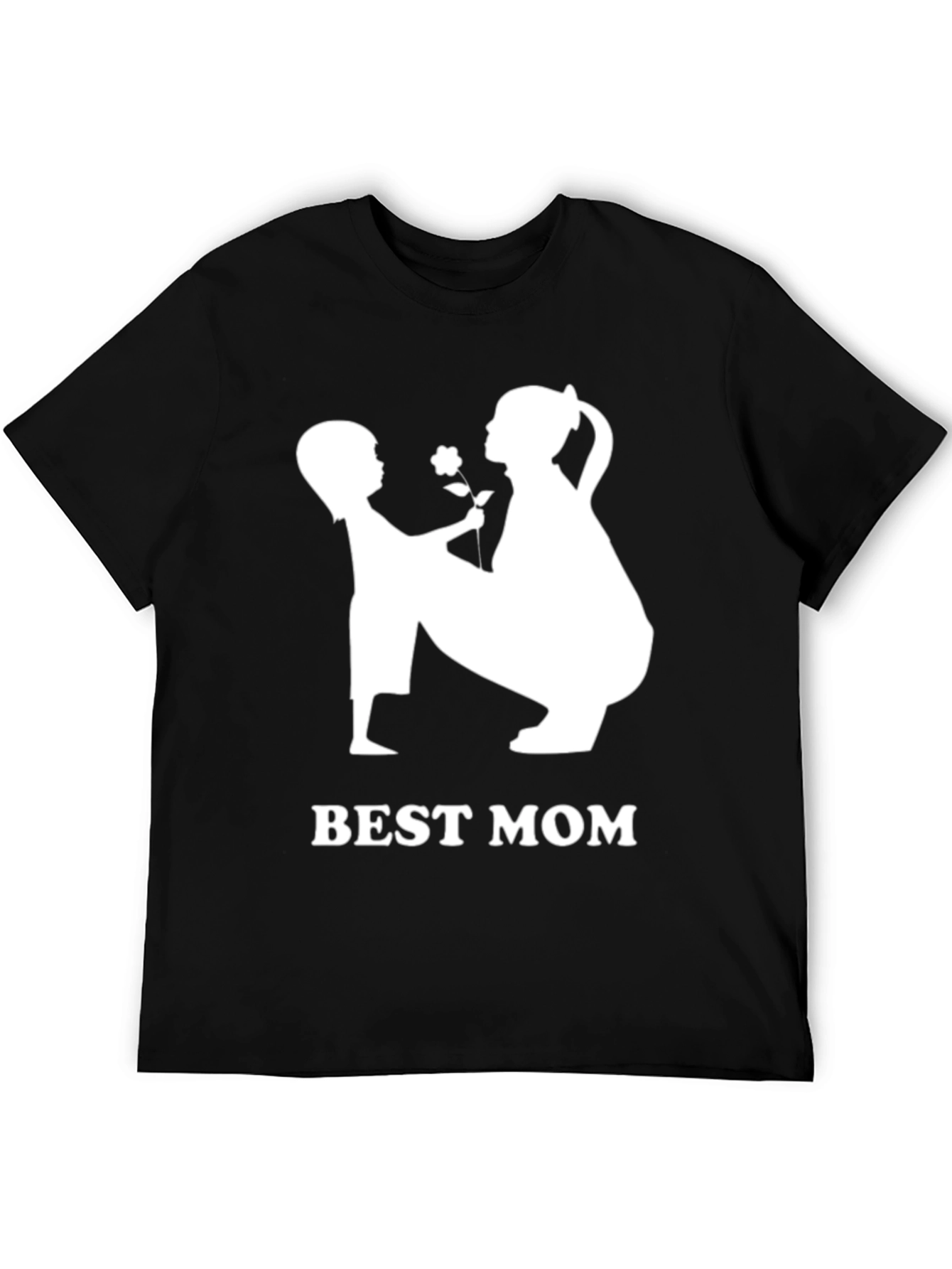 Best Mom Graphic T-Shirt - Black Unisex Tee