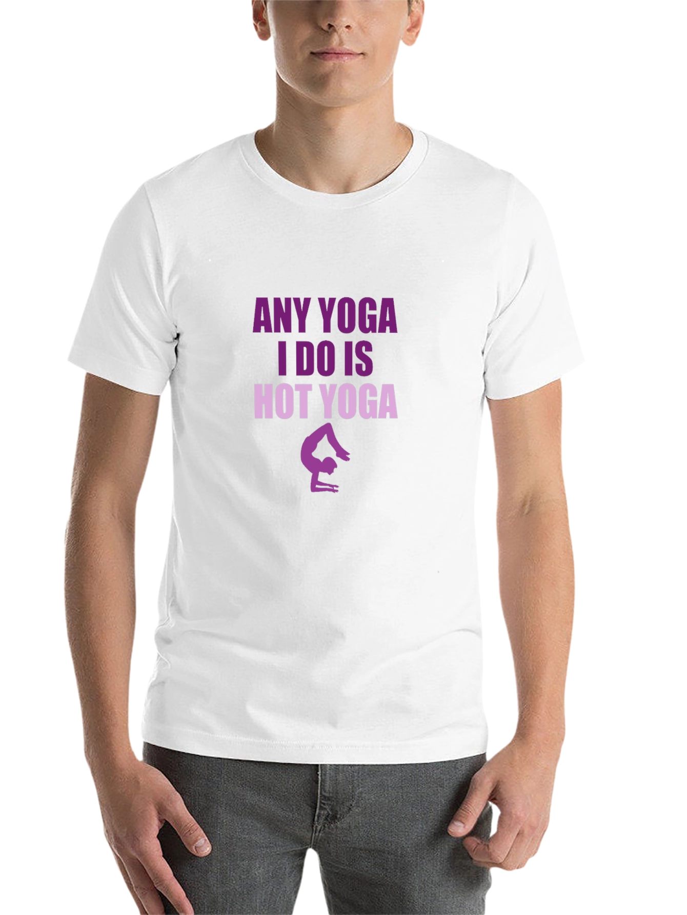 Hot Yoga T-Shirt - Funny Yoga Tee