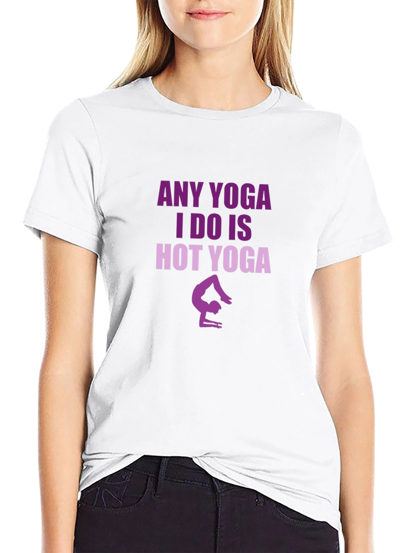 Hot Yoga T-Shirt - Funny Yoga Tee