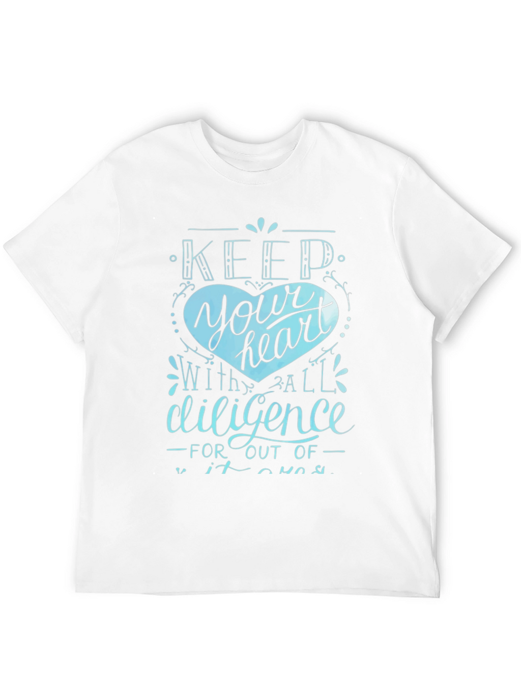 Keep Your Heart Tee - Diligence Graphic T-Shirt