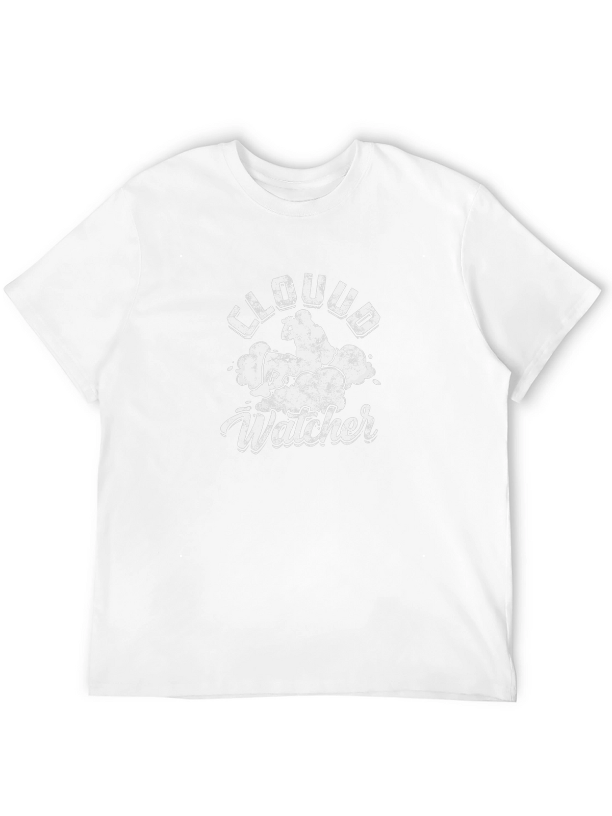 Cloud Watcher Graphic T-Shirt - Black Cotton Tee