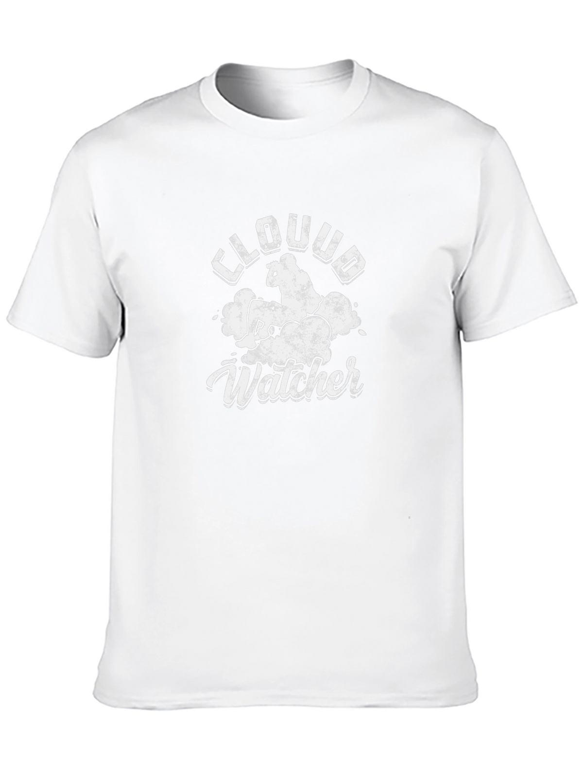 Cloud Watcher Graphic T-Shirt - Black Cotton Tee