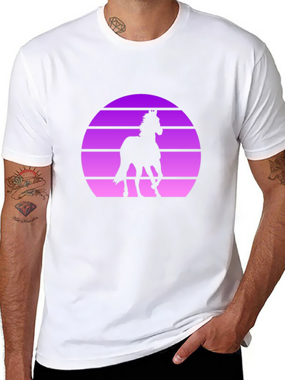 Retro Horse Silhouette T-Shirt