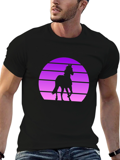 Retro Horse Silhouette T-Shirt