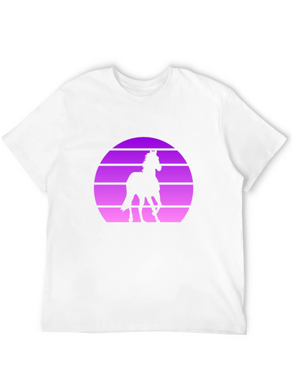 Retro Horse Silhouette T-Shirt