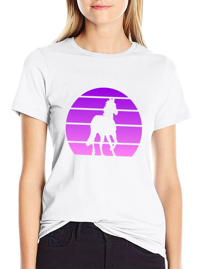 Retro Horse Silhouette T-Shirt