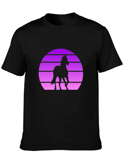 Retro Horse Silhouette T-Shirt
