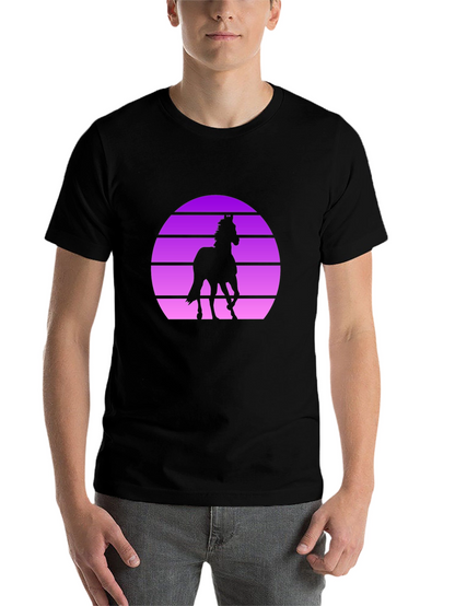Retro Horse Silhouette T-Shirt