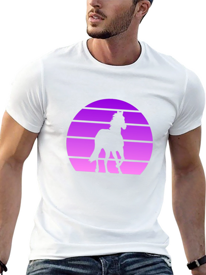 Retro Horse Silhouette T-Shirt