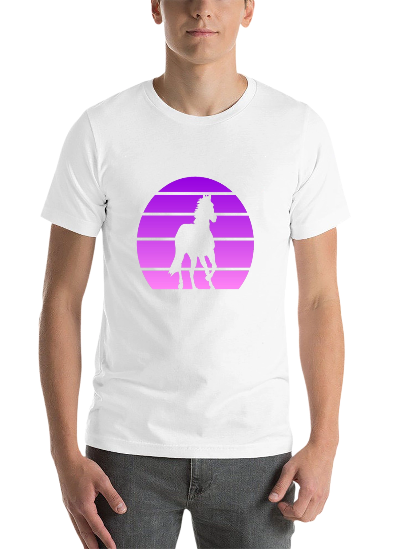 Retro Horse Silhouette T-Shirt