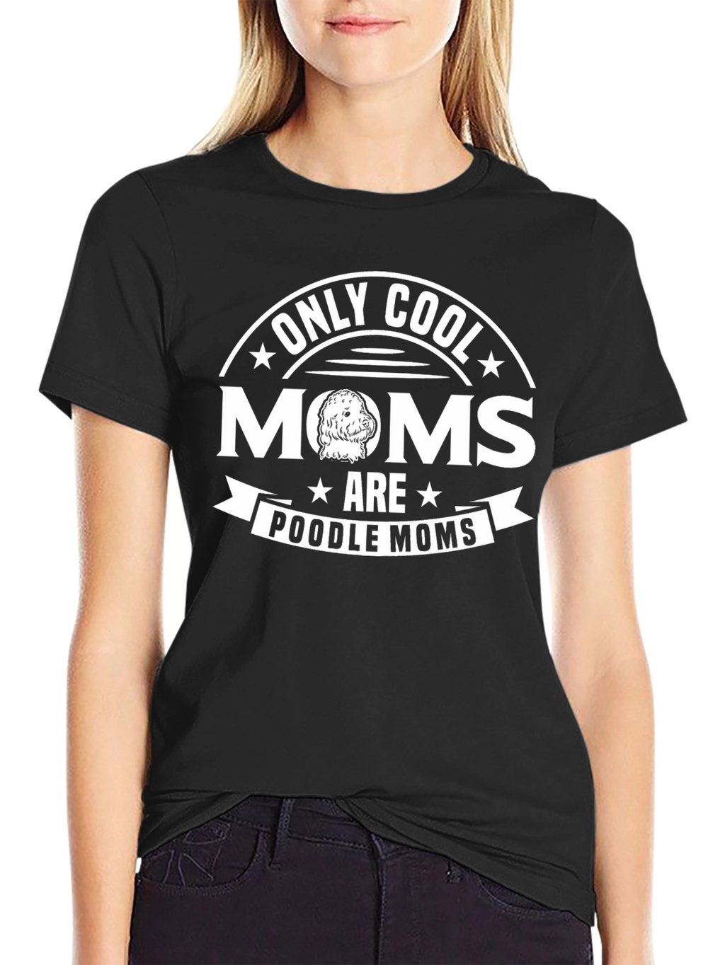 Cool Poodle Moms Graphic Tee