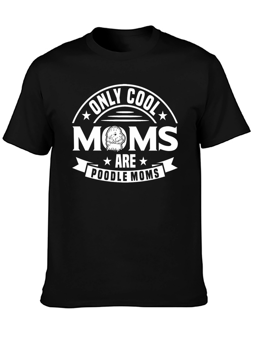 Cool Poodle Moms Graphic Tee