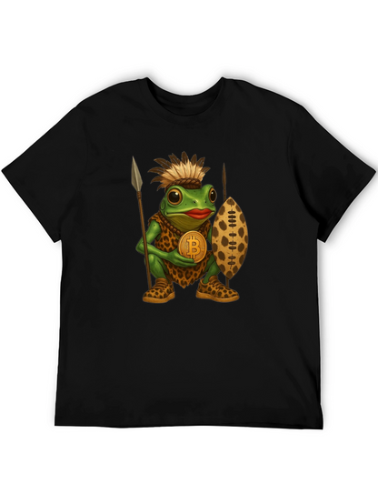 Tribal Frog Bitcoin T-Shirt