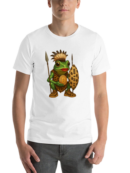 Tribal Frog Bitcoin T-Shirt