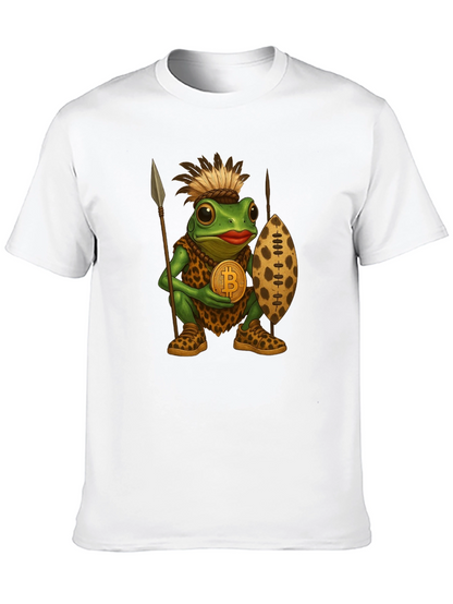 Tribal Frog Bitcoin T-Shirt