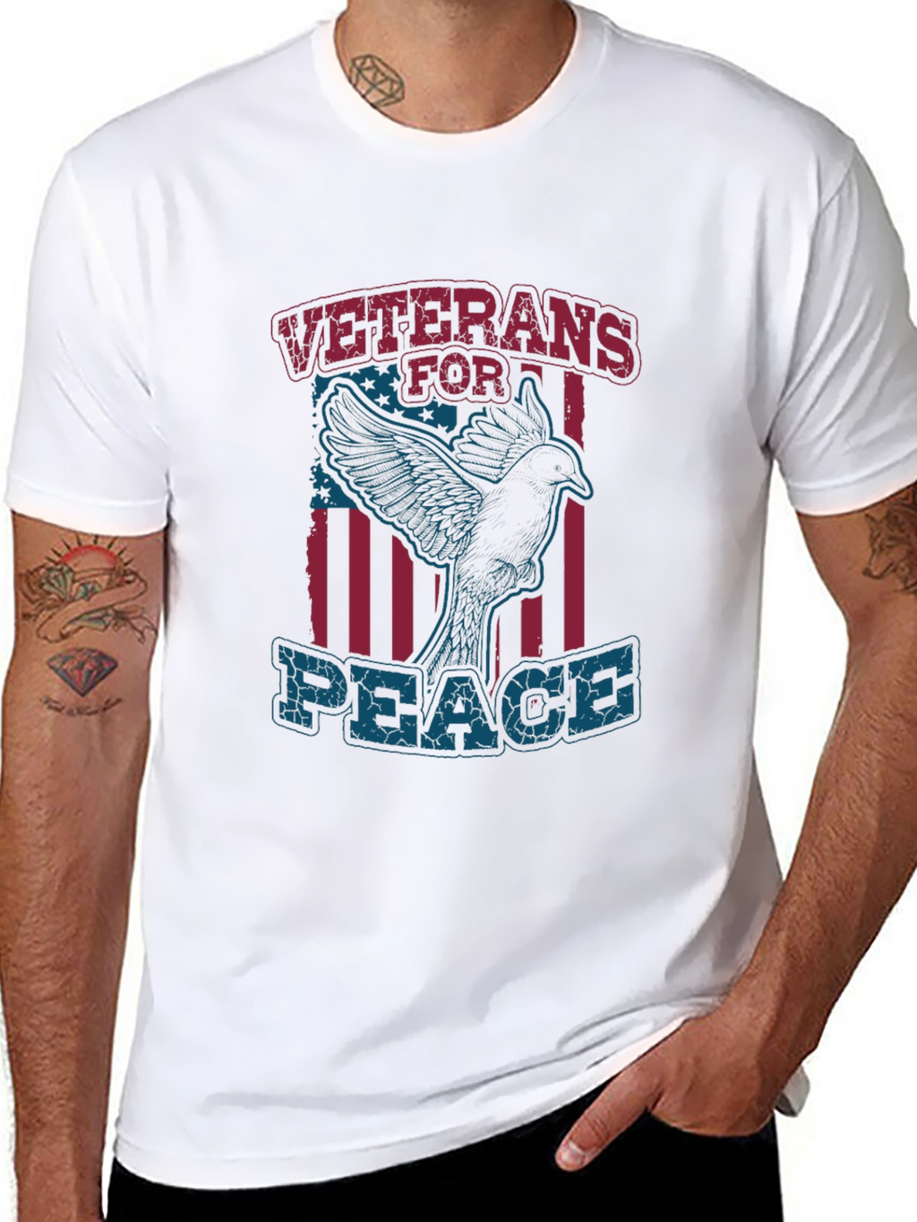 Veterans For Peace Graphic T-Shirt