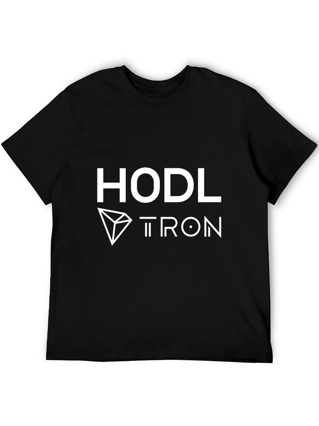 HODL TRON Black T-Shirt Crypto Apparel